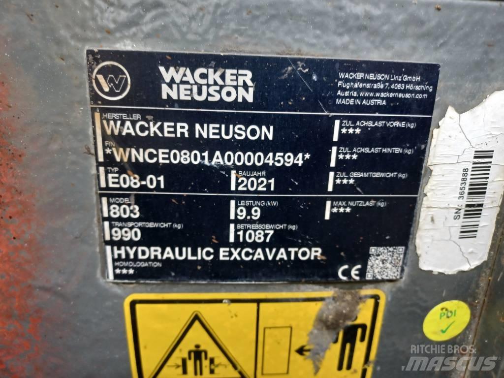 Wacker Neuson 803 Rupsgraafmachines