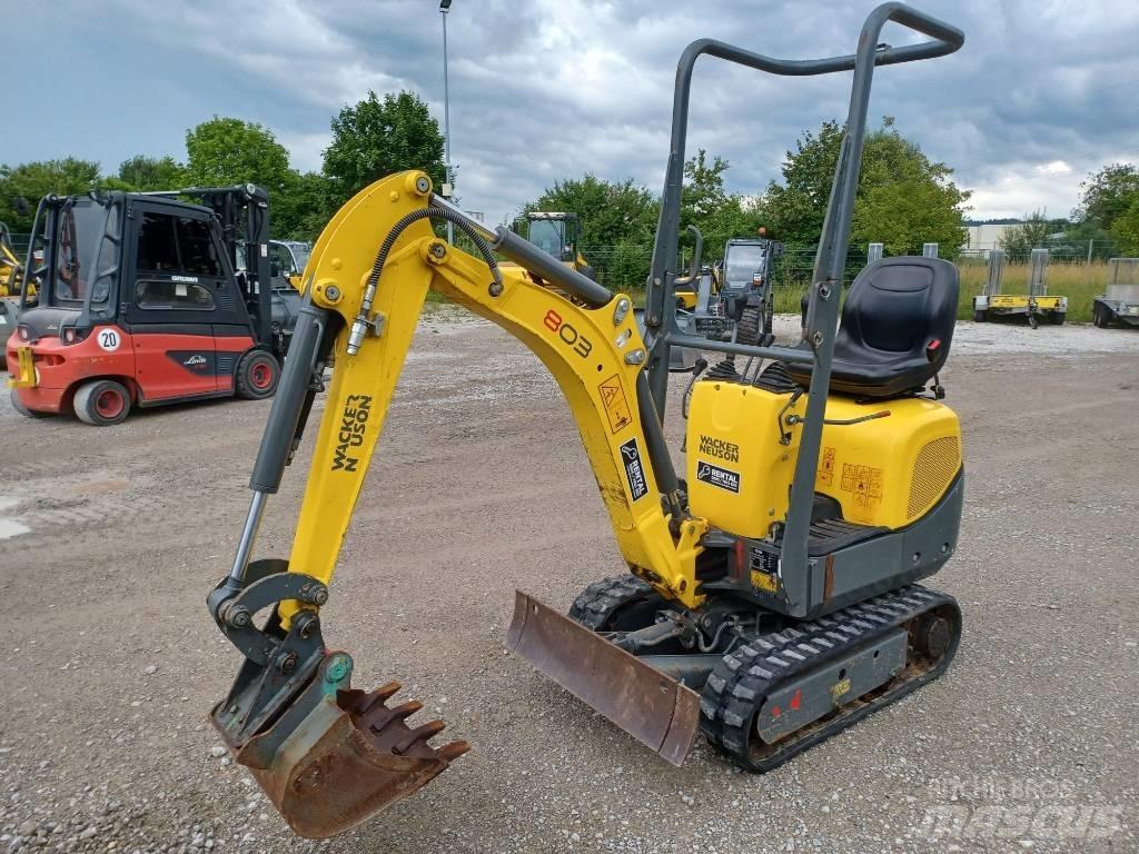 Wacker Neuson 803 Rupsgraafmachines