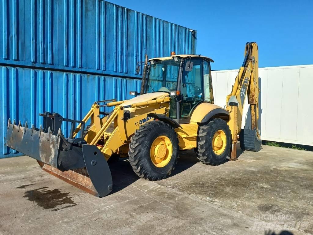 Komatsu WB 97 S-2 Graaf-laadcombinaties