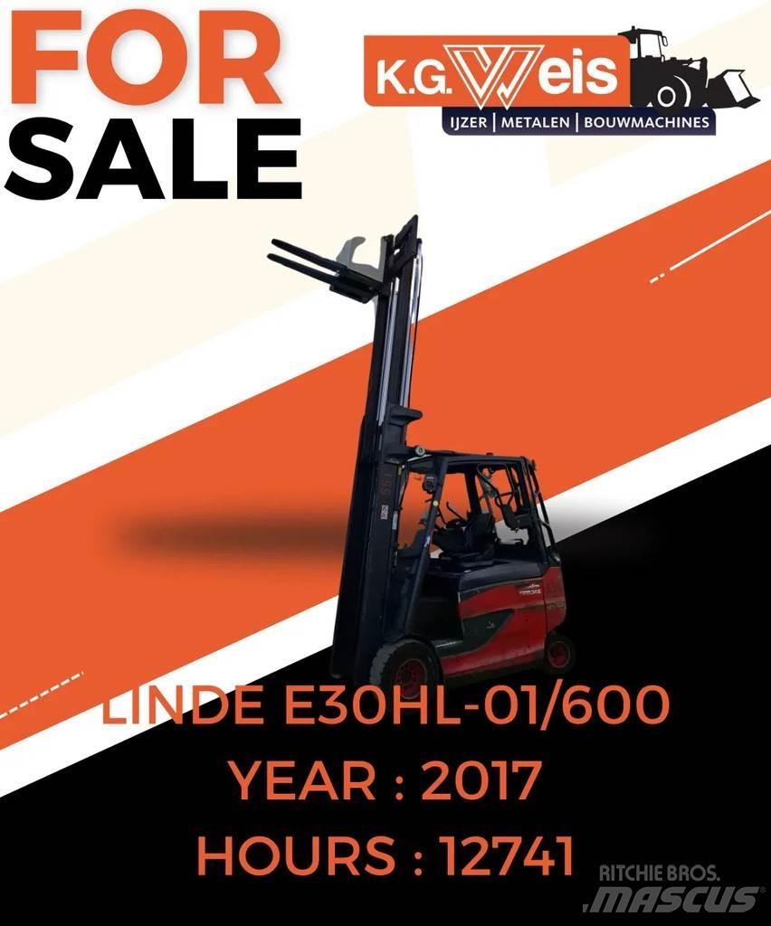Linde E30HL01-600 Elektrische heftrucks