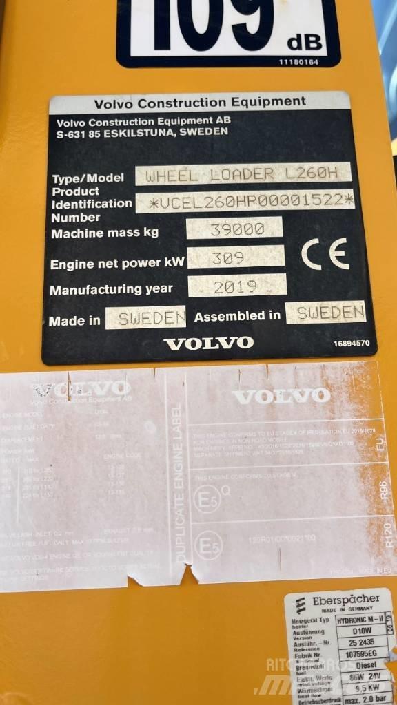 Volvo L260H Wielladers