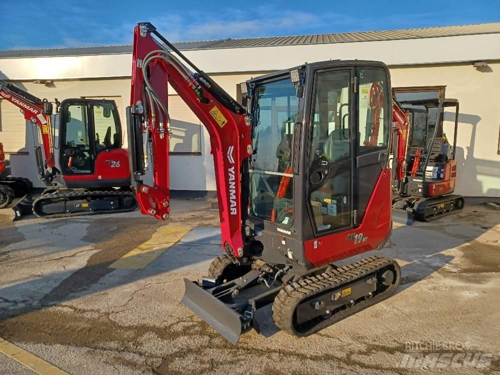 Yanmar SV19 Minigraafmachines < 7t