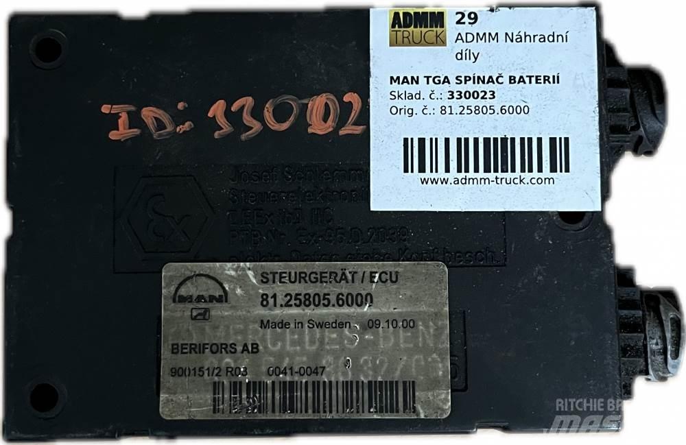 MAN TGA SPÍNAČ BATERIÍ Transport - Anderen