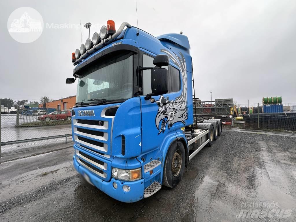 Scania R 500 LB Vrachtwagen met containersysteem