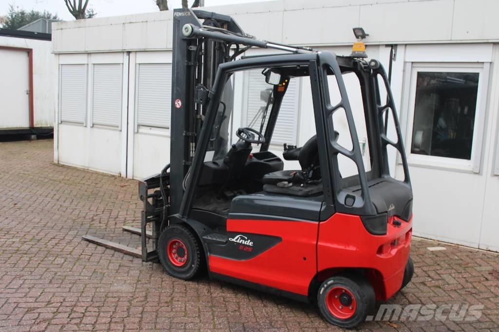 Linde E 25-01 Elektrische heftrucks