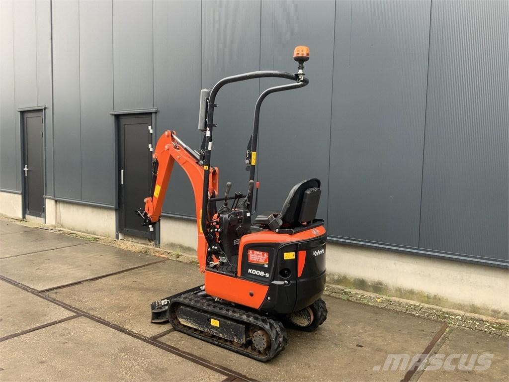 Kubota K 008-5 Minigraafmachines < 7t