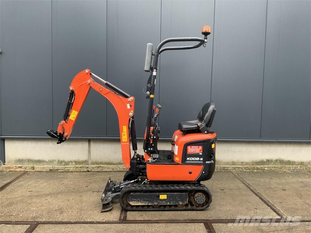 Kubota K 008-5 Minigraafmachines < 7t