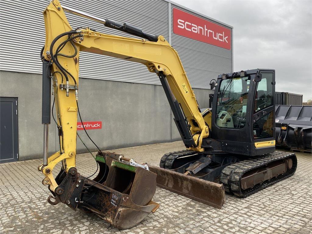 Yanmar VIO80-1A Wielgraafmachines