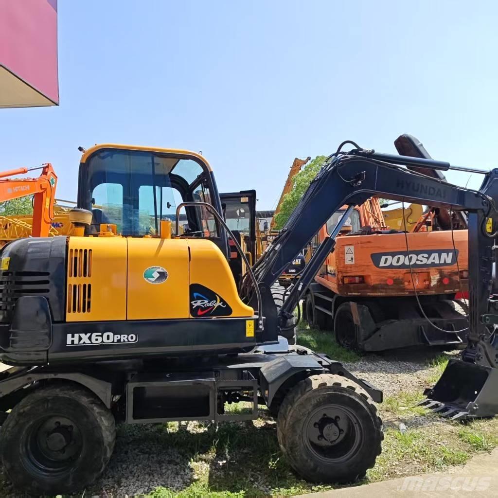 Hyundai HX 60w Wielgraafmachines