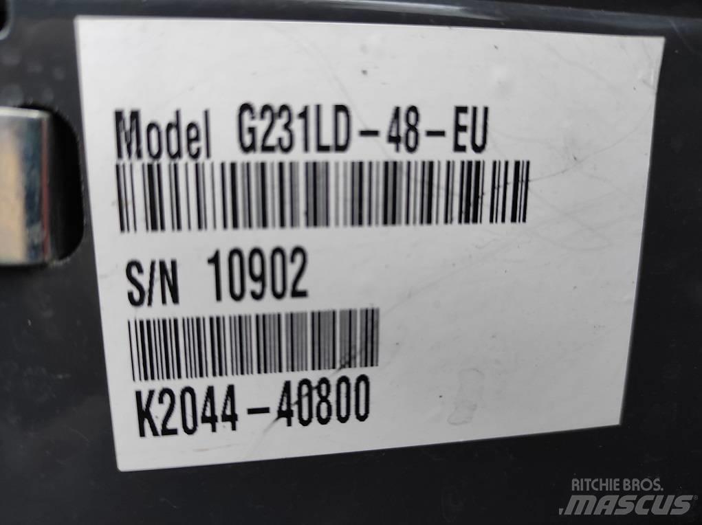 Kubota G231 LD Rijmaaiers