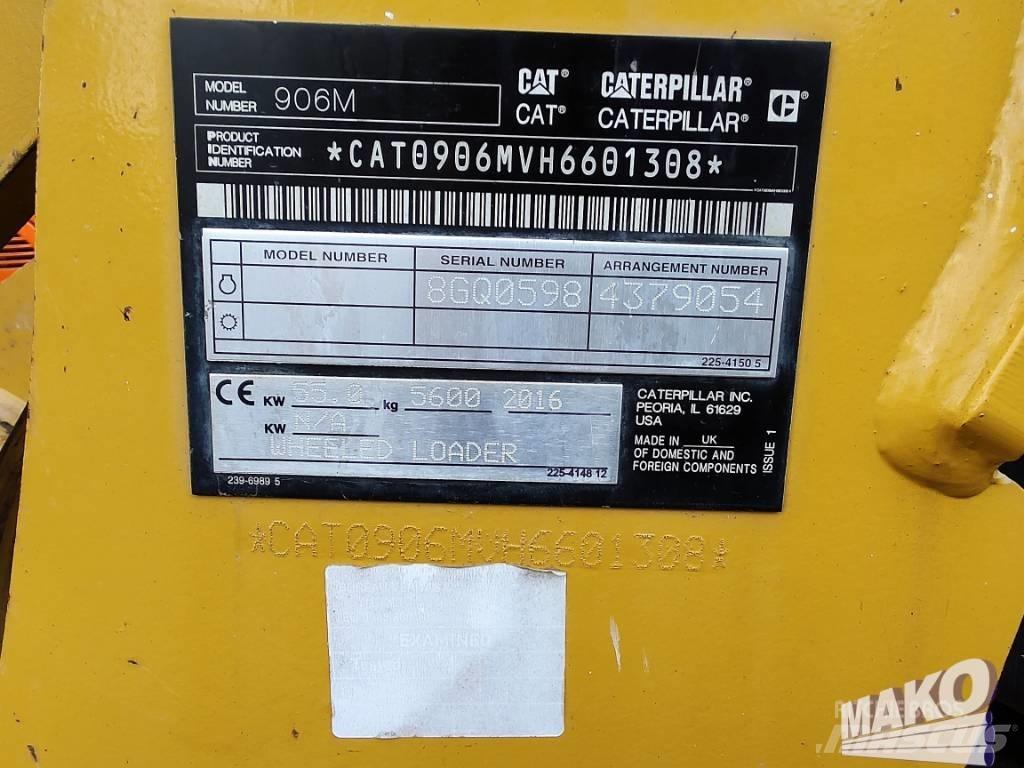 CAT 906 Wielladers