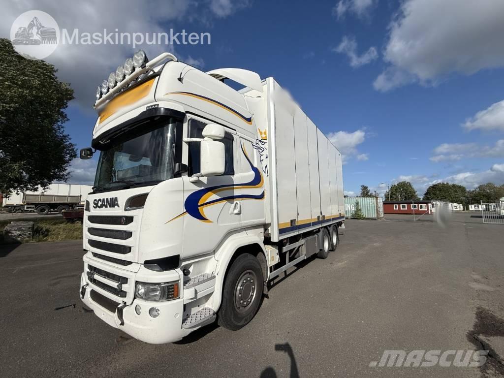 Scania R 520 LB Bakwagens met gesloten opbouw