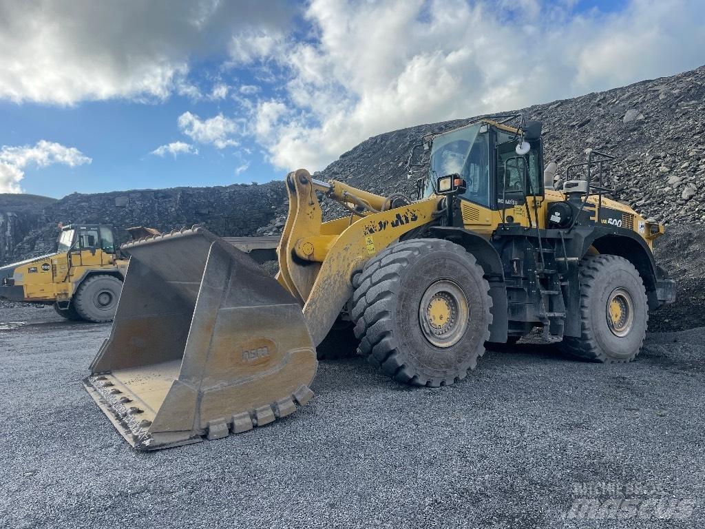 Komatsu WA500 Wielladers