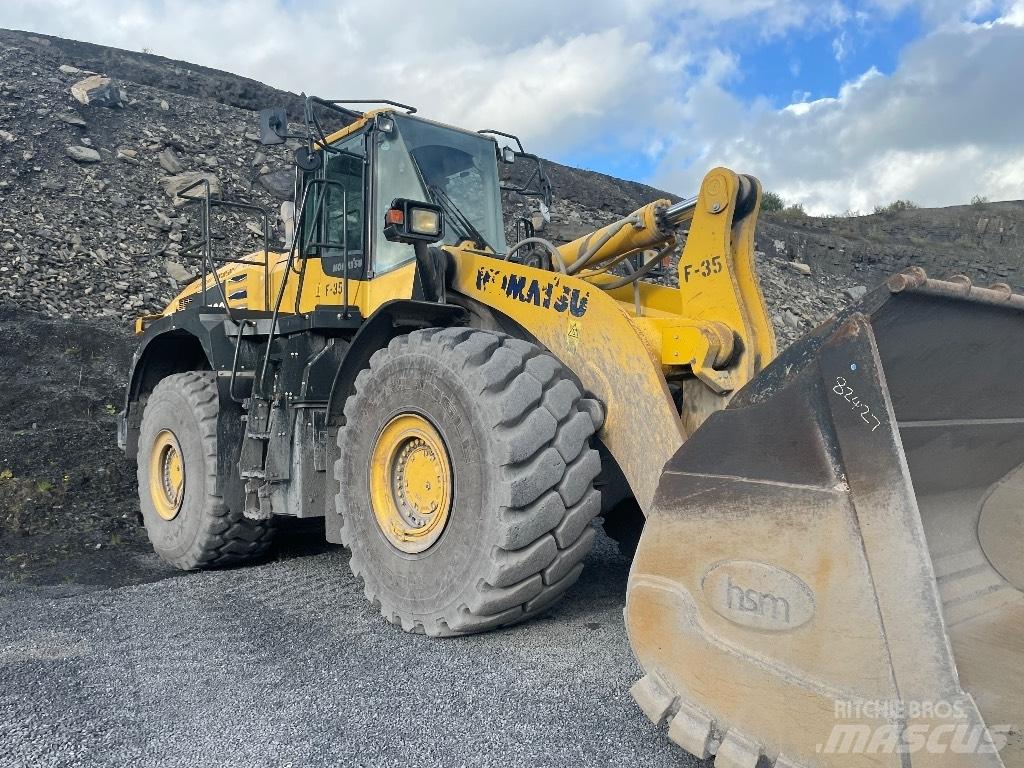Komatsu WA500 Wielladers