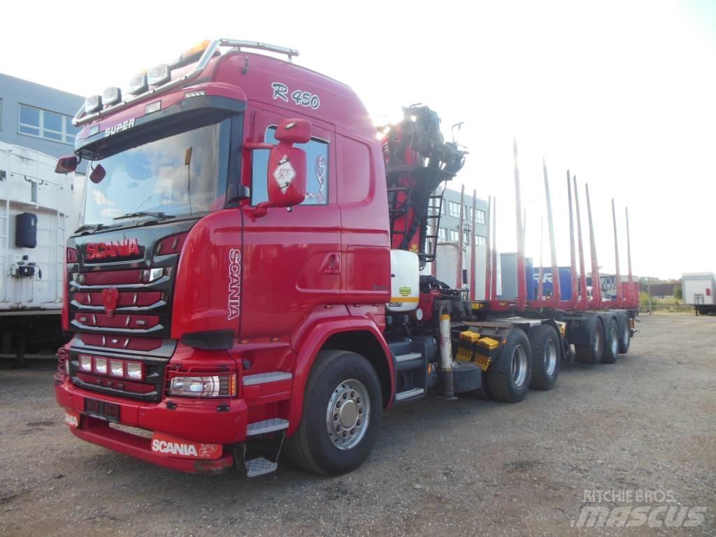 Scania R 450 Hout-Bakwagens