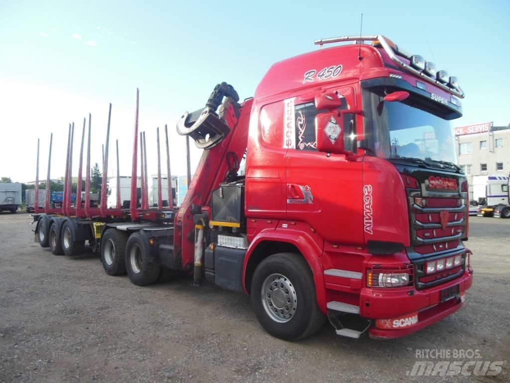 Scania R 450 Hout-Bakwagens