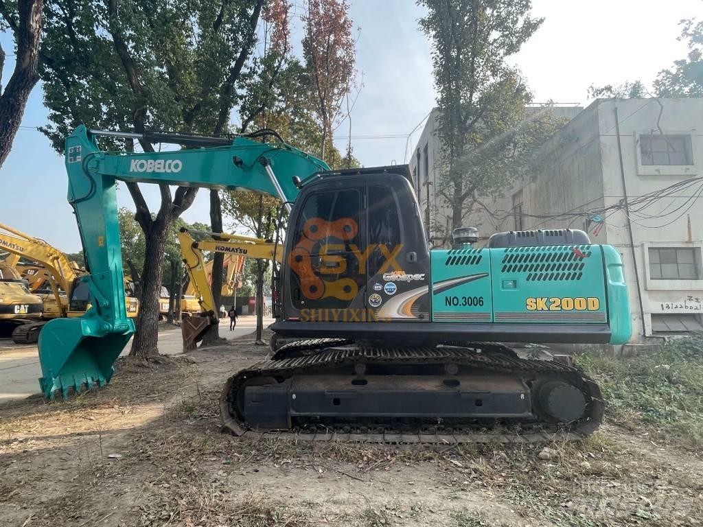 Kobelco SK 200 Rupsgraafmachines