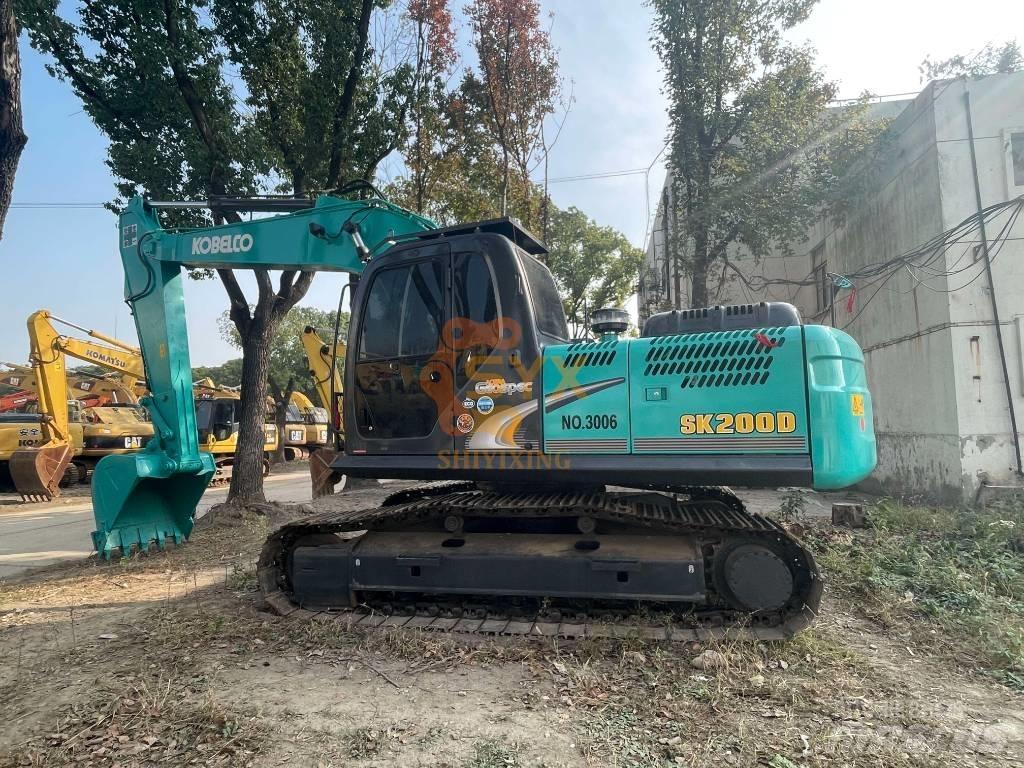 Kobelco SK 200 Rupsgraafmachines