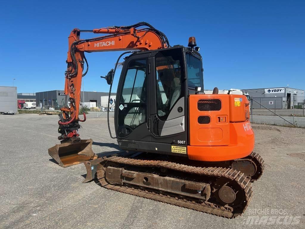Hitachi ZX 85 US-6 Midigraafmachines 7t - 12t