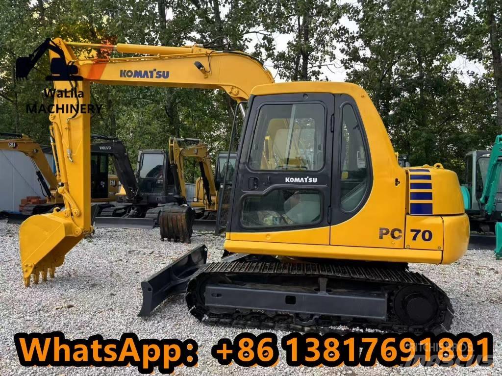 Komatsu PC 70-7 Rupsgraafmachines