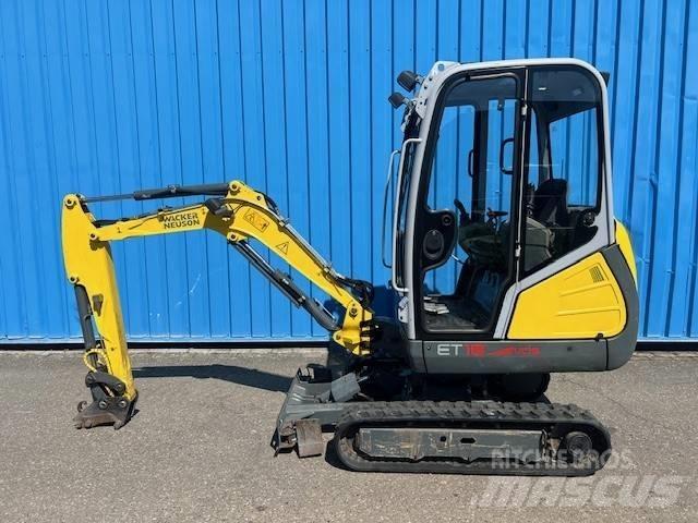 Wacker Neuson ET 18 Rupsgraafmachines