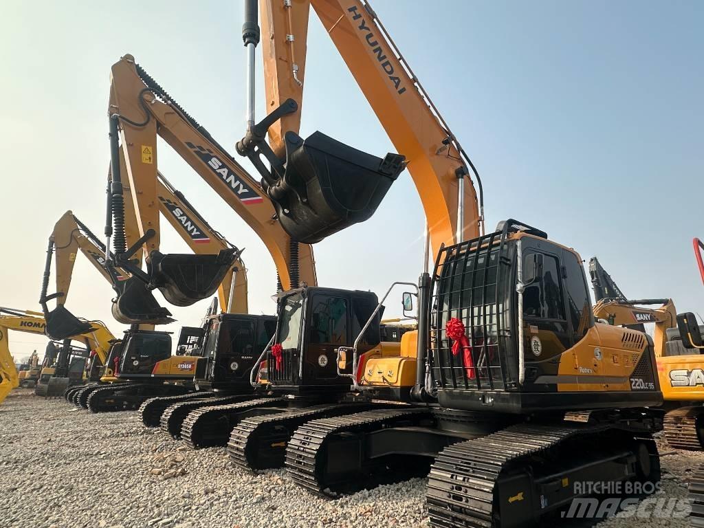 Hyundai R220LC-9S Rupsgraafmachines