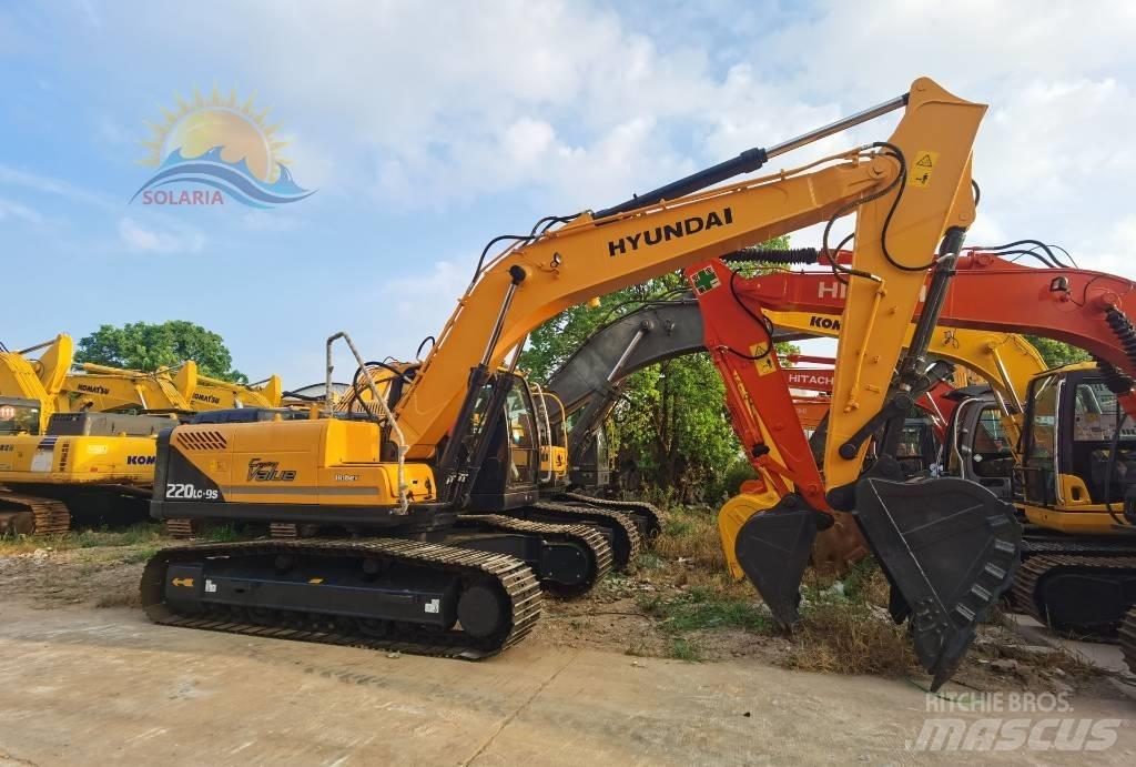 Hyundai R220LC-9S Rupsgraafmachines