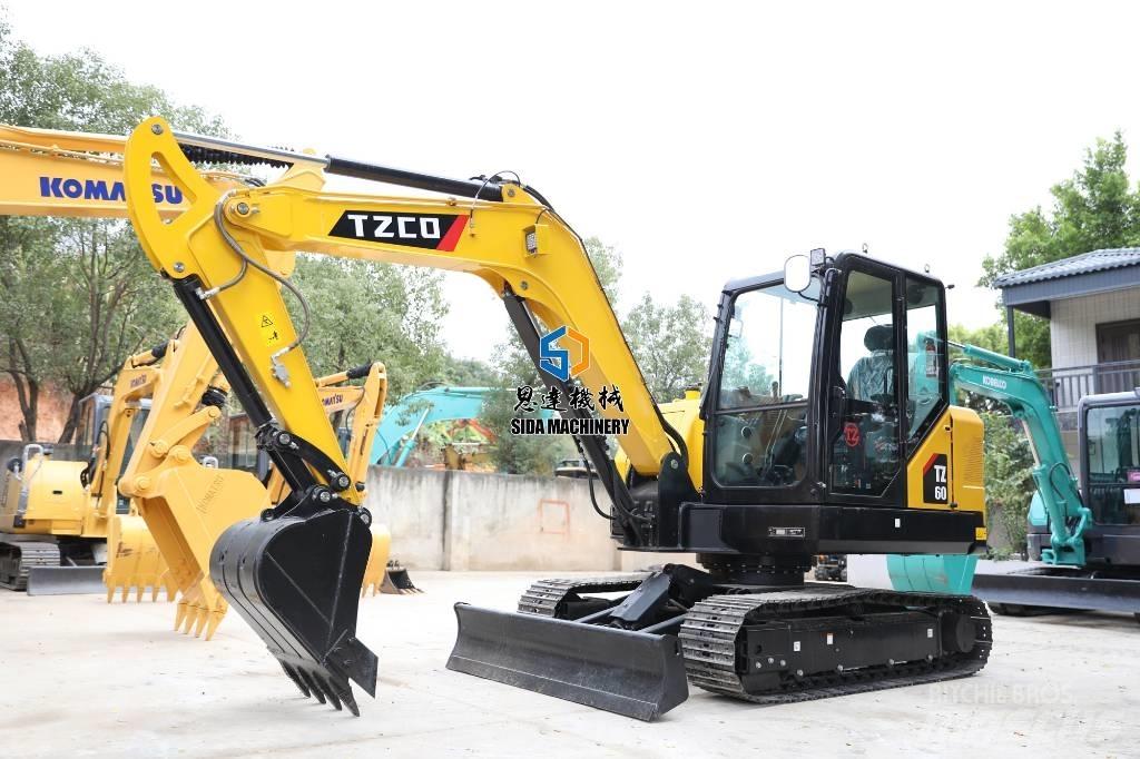 TZCO TZ60 Minigraafmachines < 7t