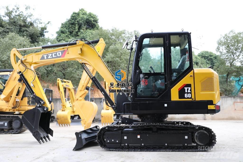 TZCO TZ60 Minigraafmachines < 7t
