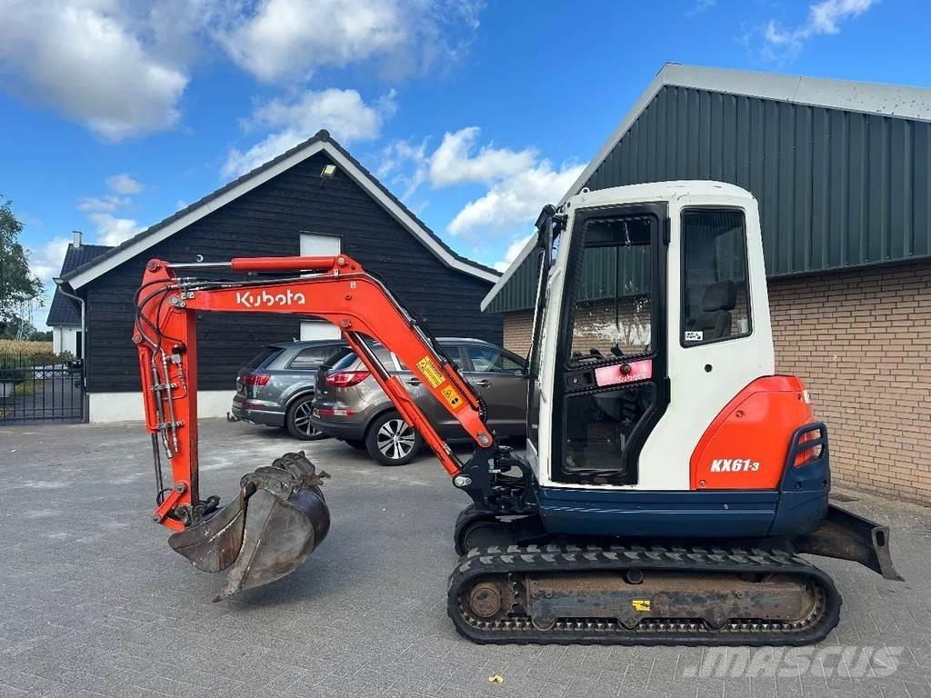 Kubota KX61-3 Minigraafmachines < 7t