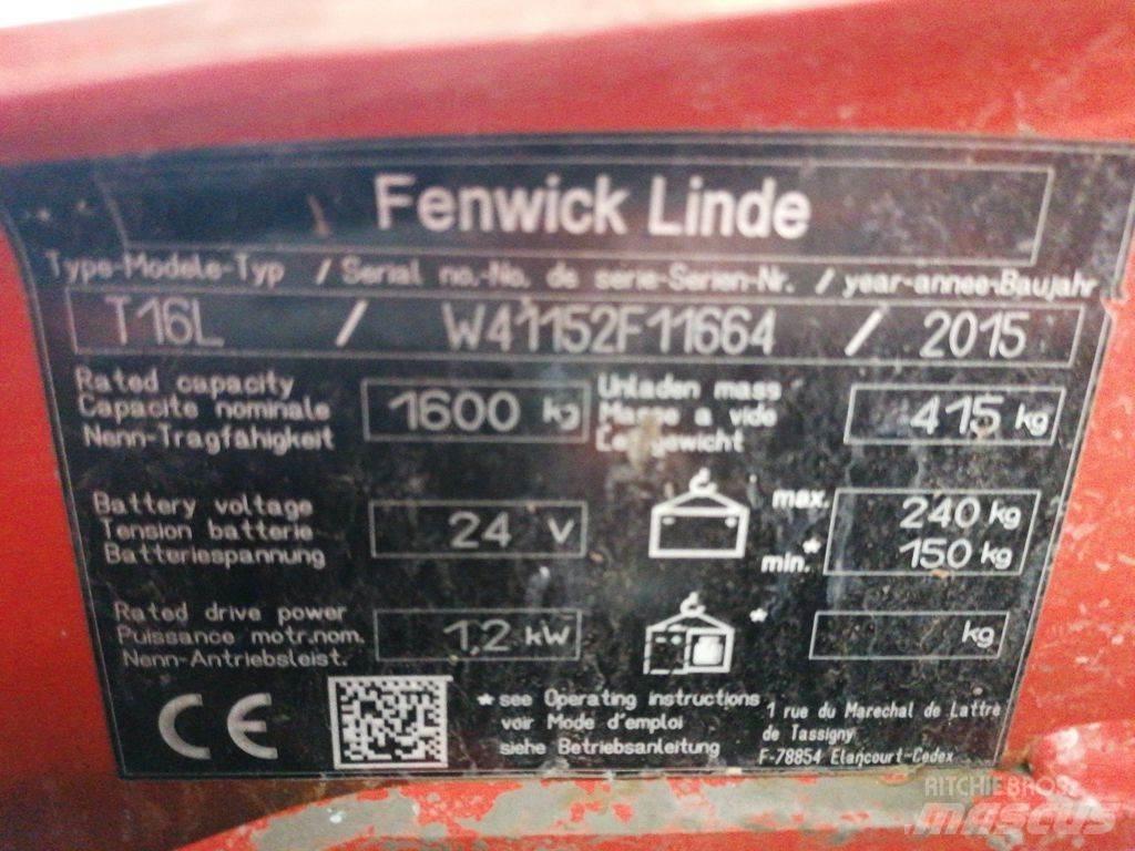 Linde T16L Steekwagentje