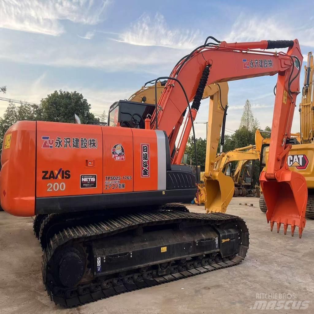 Hitachi zx200 Rupsgraafmachines