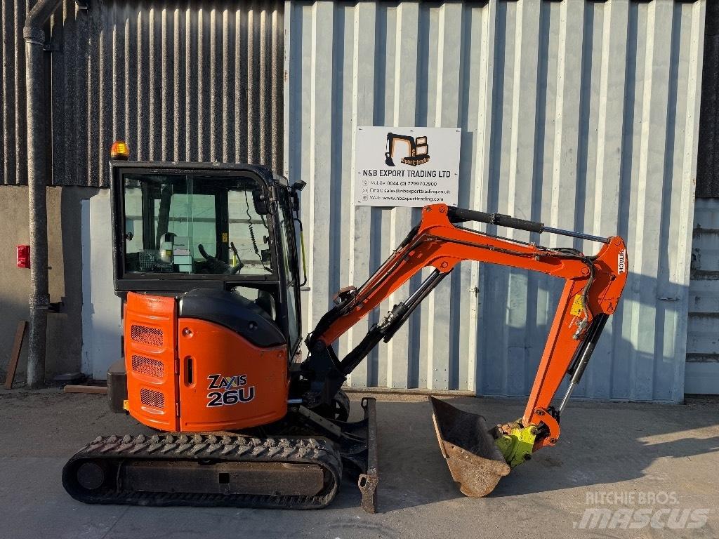 Hitachi ZX 26 Minigraafmachines < 7t