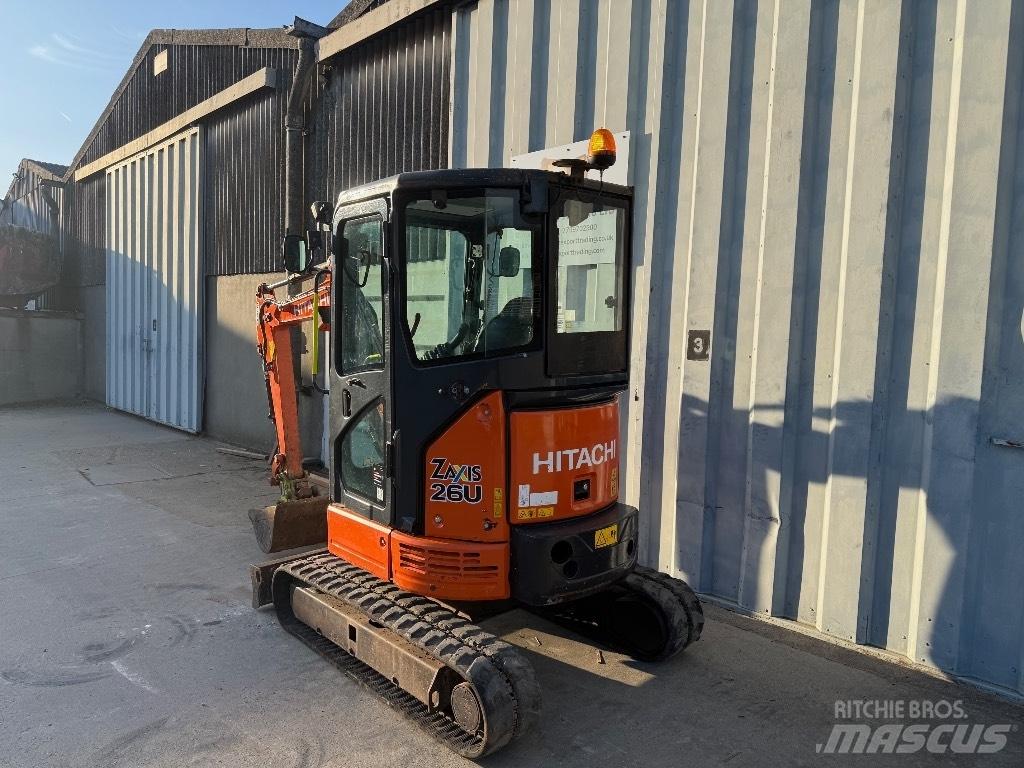 Hitachi ZX 26 Minigraafmachines < 7t