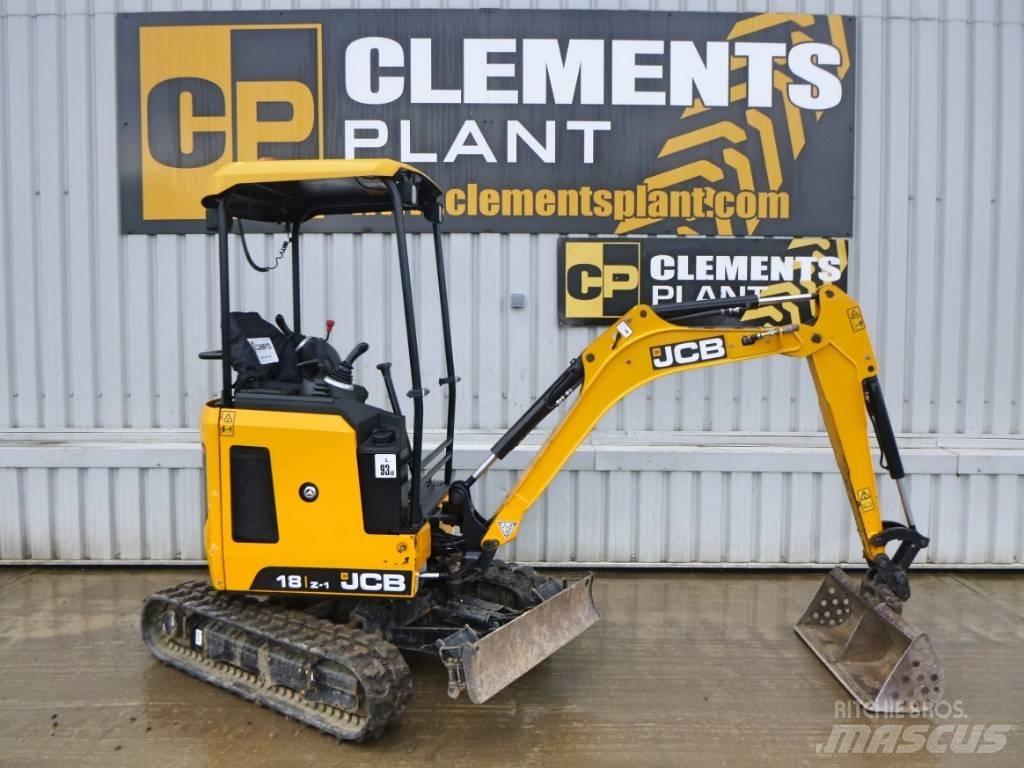 JCB 18Z-1 Minigraafmachines < 7t