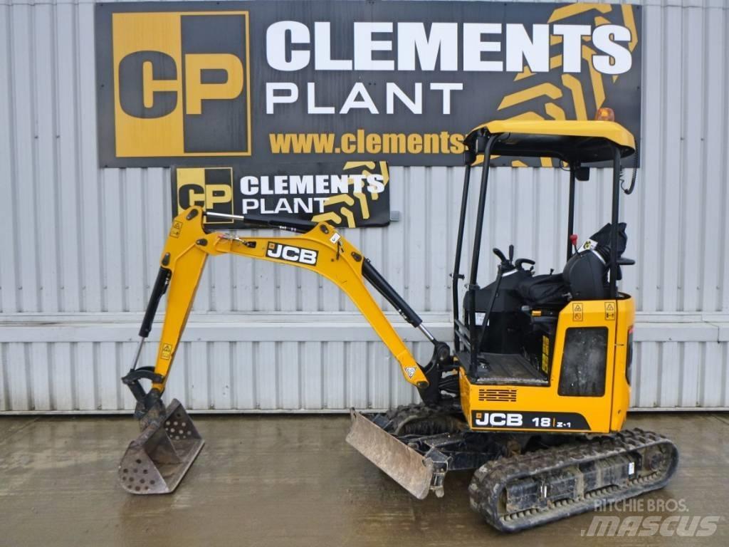 JCB 18Z-1 Minigraafmachines < 7t