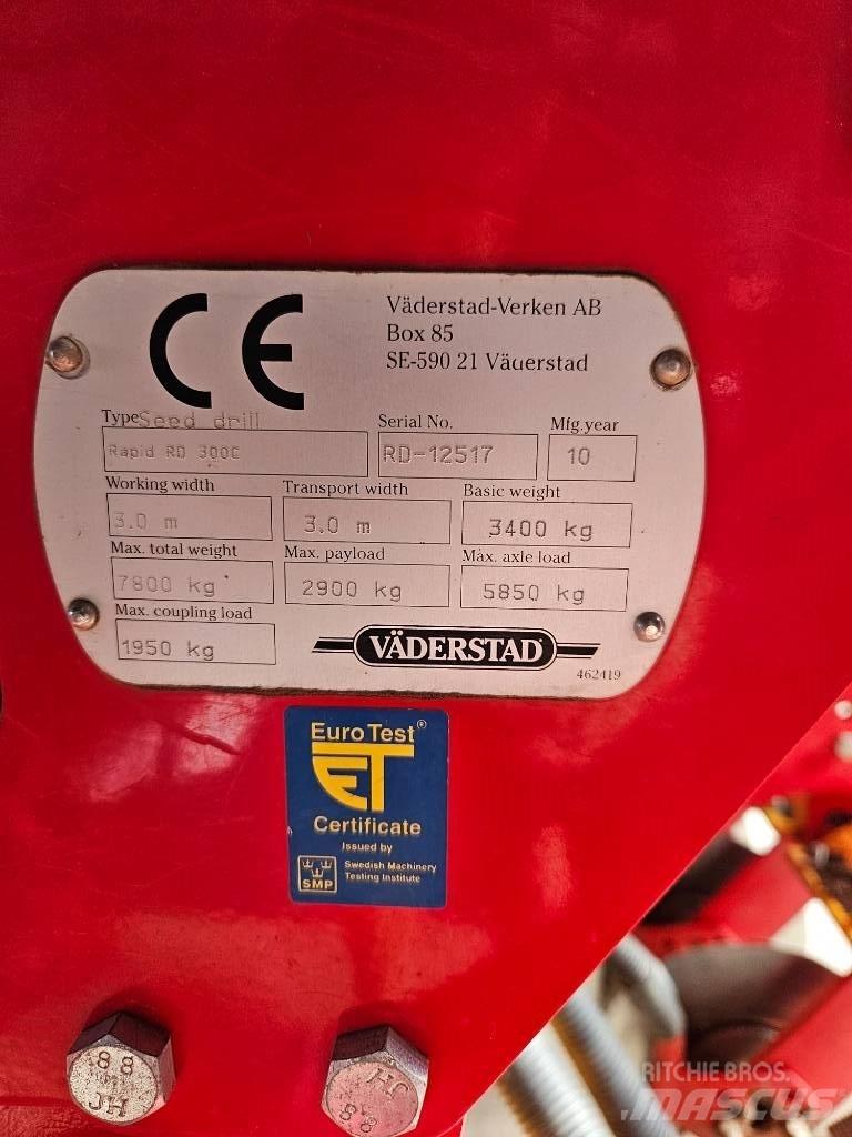 Väderstad Rapid300C Zaaicombinaties