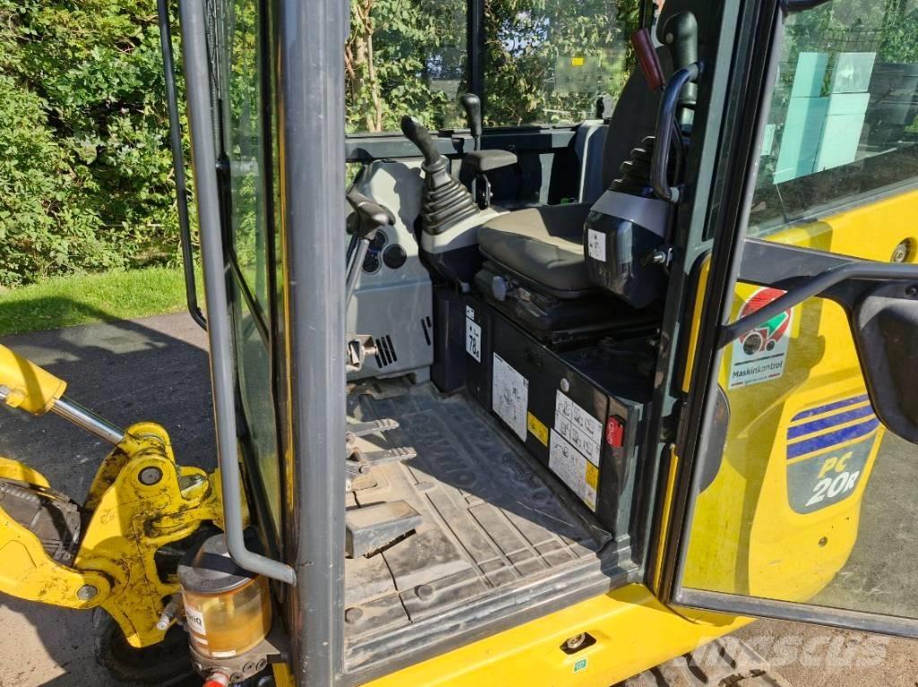 Komatsu PC 20 R-5 Minigraafmachines < 7t