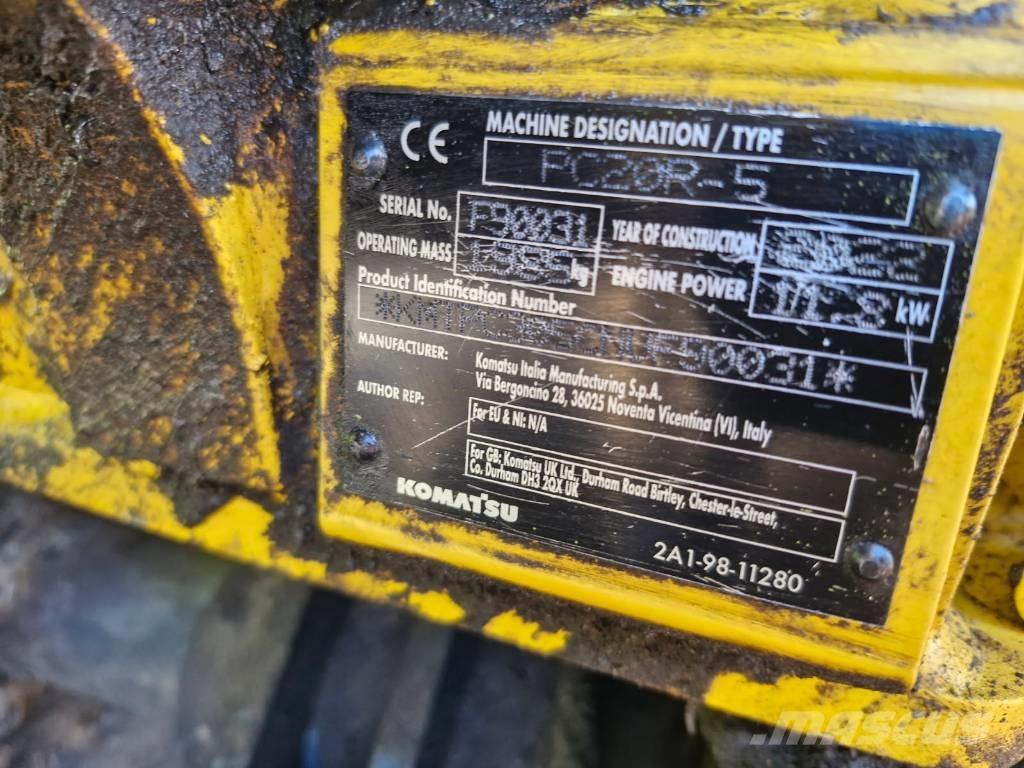 Komatsu PC 20 R-5 Minigraafmachines < 7t