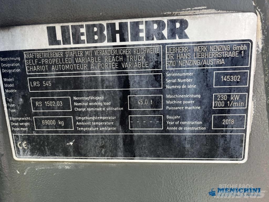 Liebherr LRS 545 Containerheftrucks