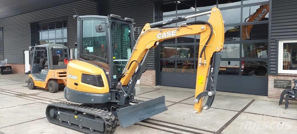 CASE CX28D Minigraafmachines < 7t