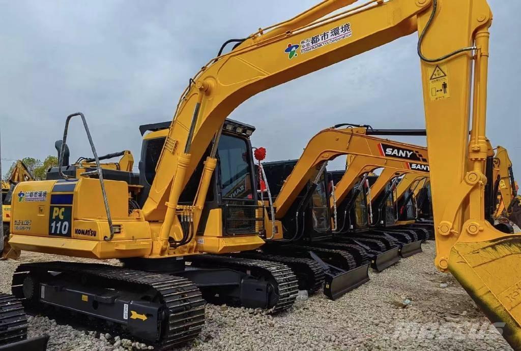 Komatsu PC 110 Rupsgraafmachines