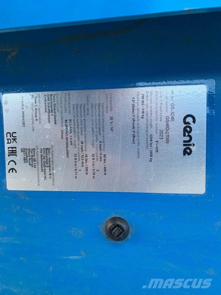 Genie GS-3246 Schaarhoogwerkers