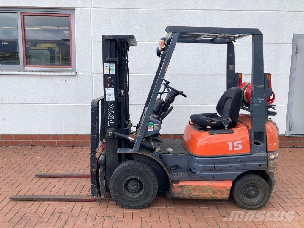 Toyota 42 6FGF 15 LPG heftrucks