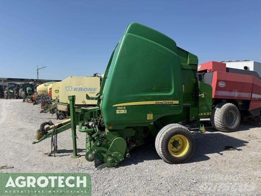 John Deere 864 Ronde-balenpersen