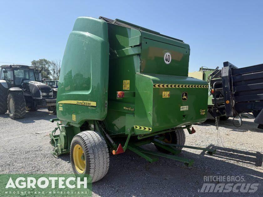 John Deere 864 Ronde-balenpersen