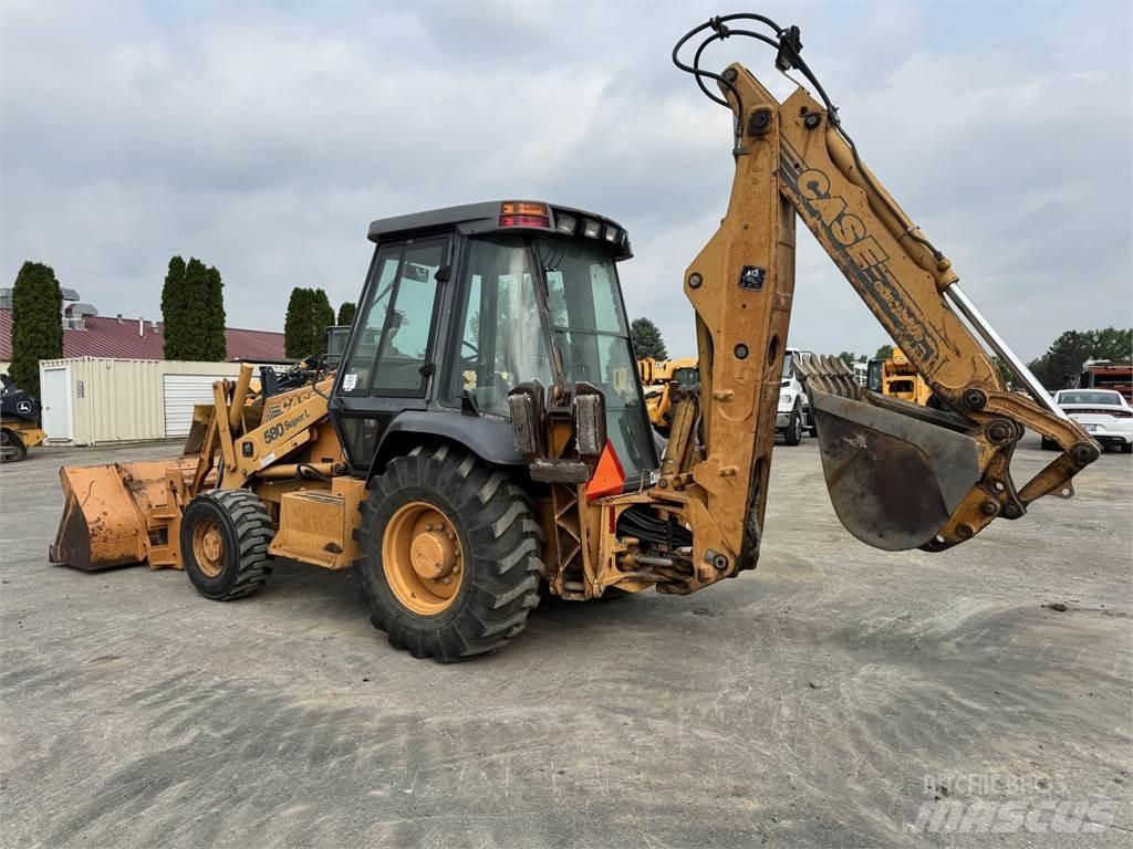 CASE 580SL Graaf-laadcombinaties