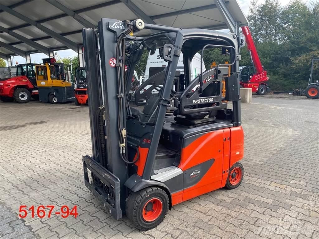 Linde E 20 PH 02 Elektrische heftrucks