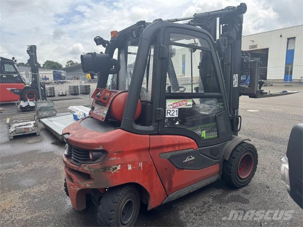Linde H 35 T 01 LPG heftrucks