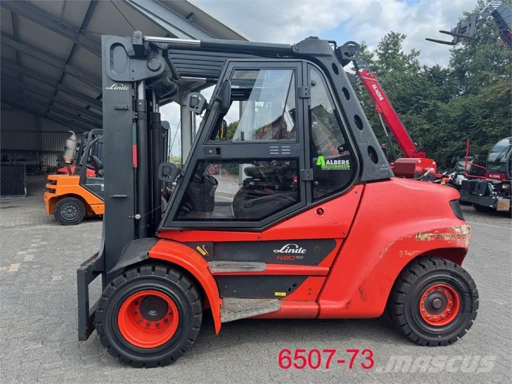 Linde H 80 D 03 / 900 Diesel heftrucks